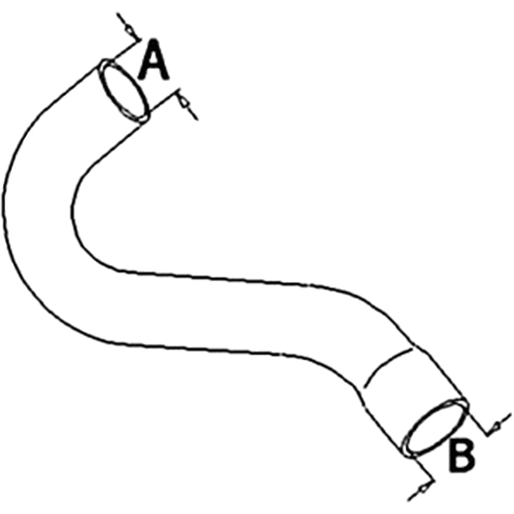 Radiator Hose - Lower Fits Allis Chalmers 7000 70260326