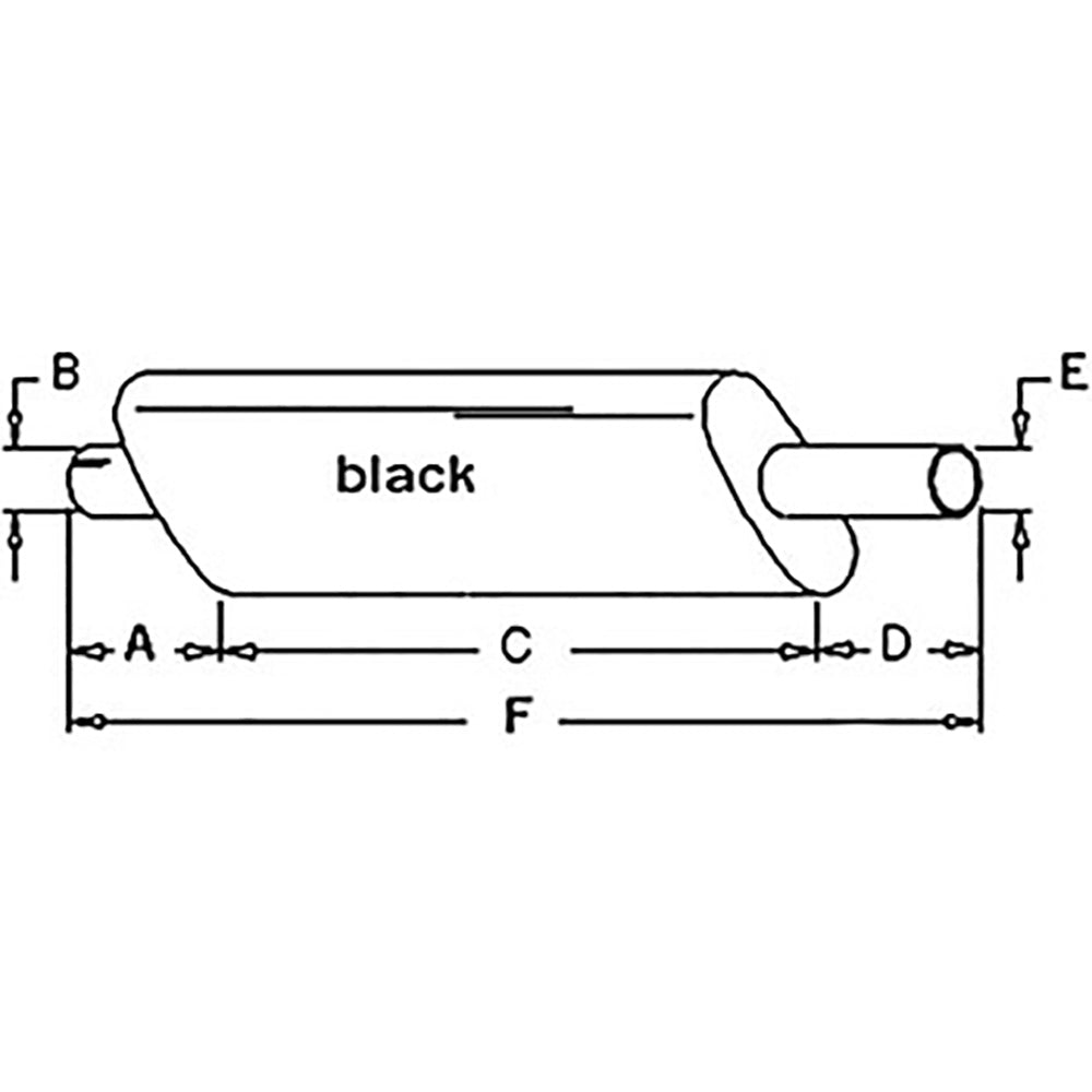 7000 7010 Muffler 70261975 Fits Allis Chalmers 7040 7045 7050 7060