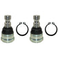 Qty 2: Front Suspension Ball Joint Fits Polaris Replaces 7081665
