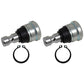 Qty 2: Front Suspension Ball Joint Fits Polaris Replaces 7081665