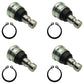 (4) Front Suspension Ball Joint 7082507 Fits Polaris Ranger XP 1000 RZR XP 900