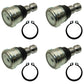 (4) Front Suspension Ball Joint 7082507 Fits Polaris Ranger XP 1000 RZR XP 900