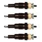 (4) Pre-Heat Glow Plugs Fits Case IH B414 B275 250 276 354 364 374