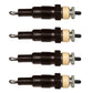 Four 4 Glow Plugs Fits Case IH B414 B275 250 276 444 354 364 374 384 434 710348R