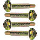 Qty 4: Wheel & Bolt Combo Fits Cub Cadet Replaces 734-04155