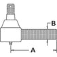 Tie Rod End Fits Case IH MXM130 MXM140 MXM155 87542553 Fits Ford 5117314