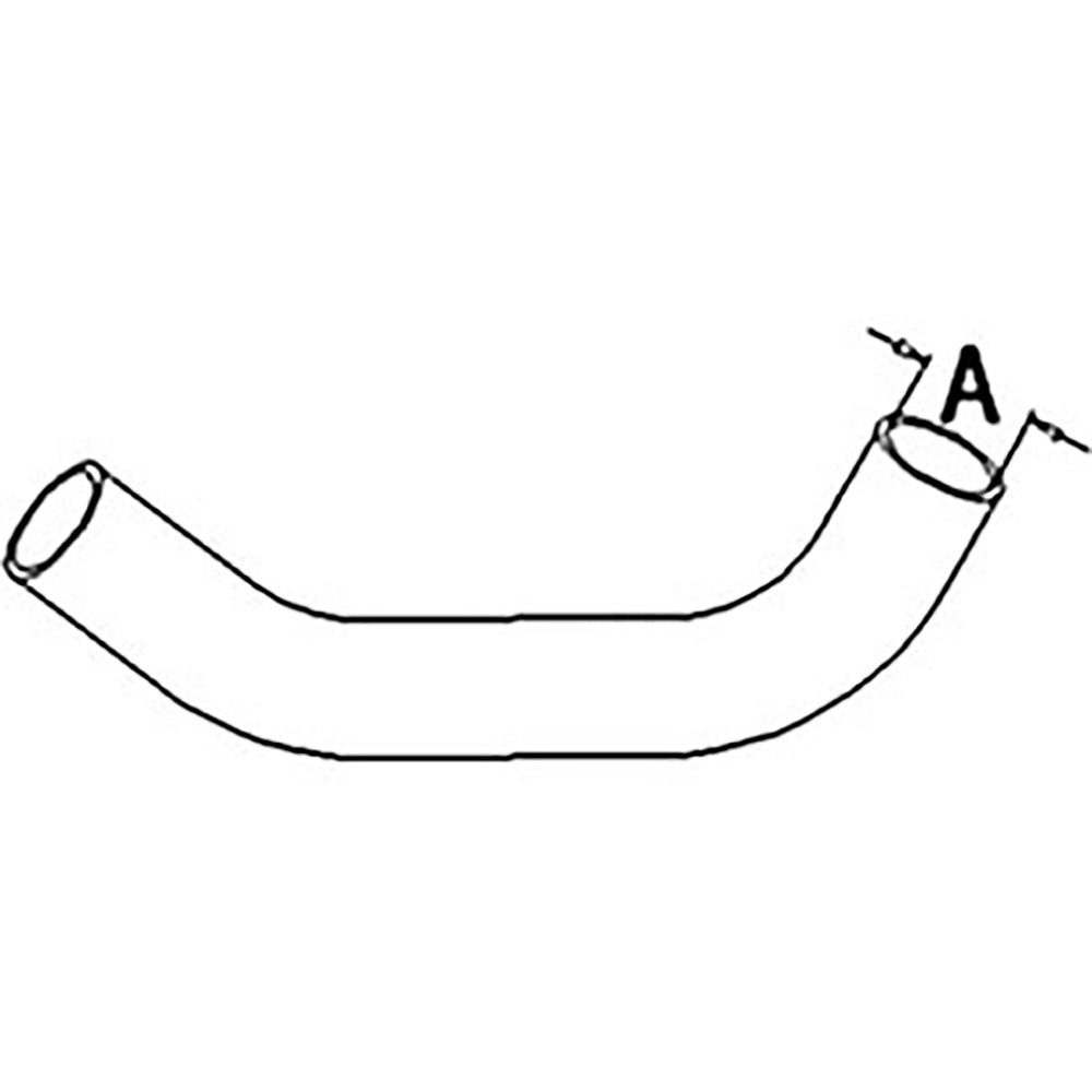 One New Lower Radiator Hose 72097702 Fits Massey Ferguson Models: 210 210-4