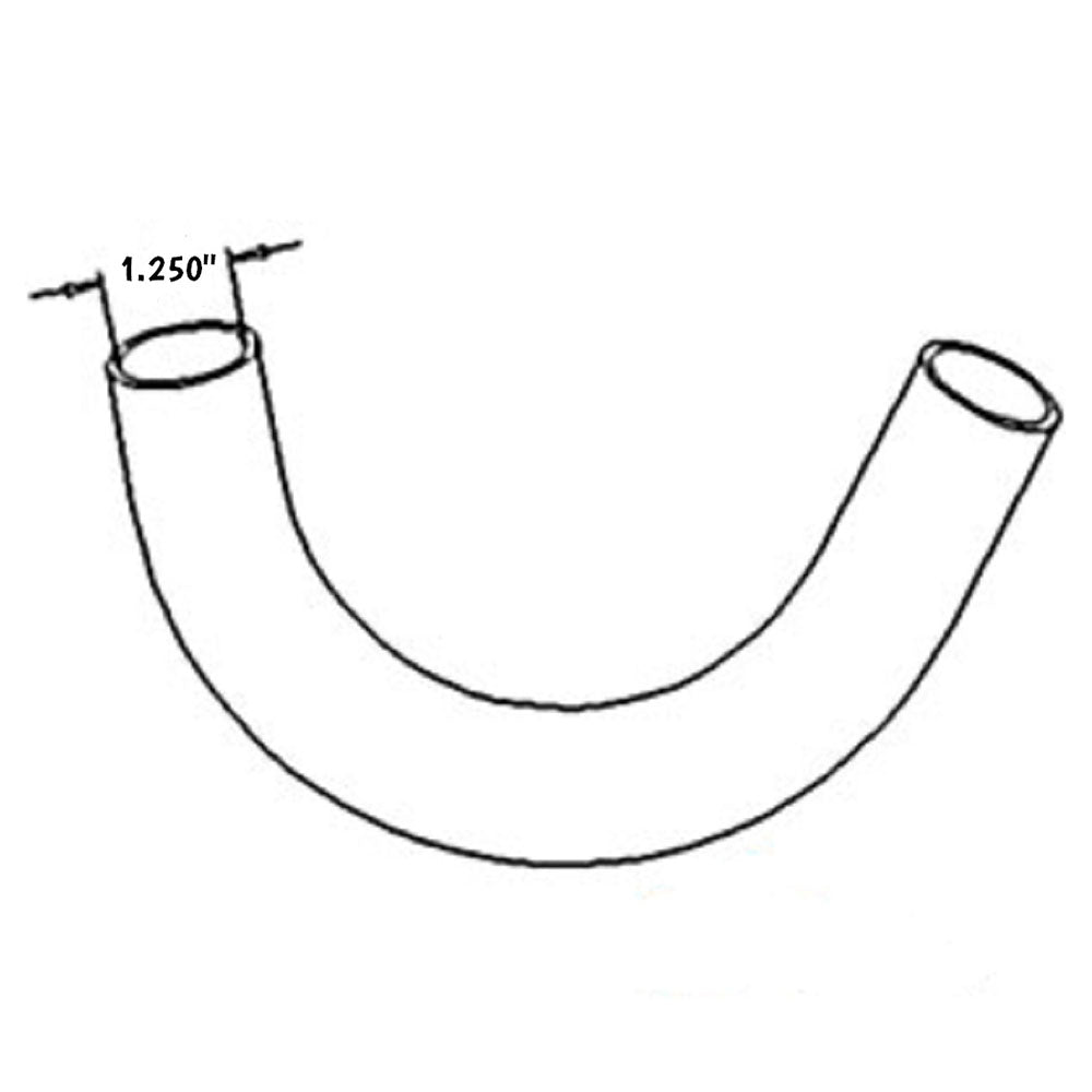 New Aftermarket Replacement Lower Radiator Hose Fits Allis Chalmers