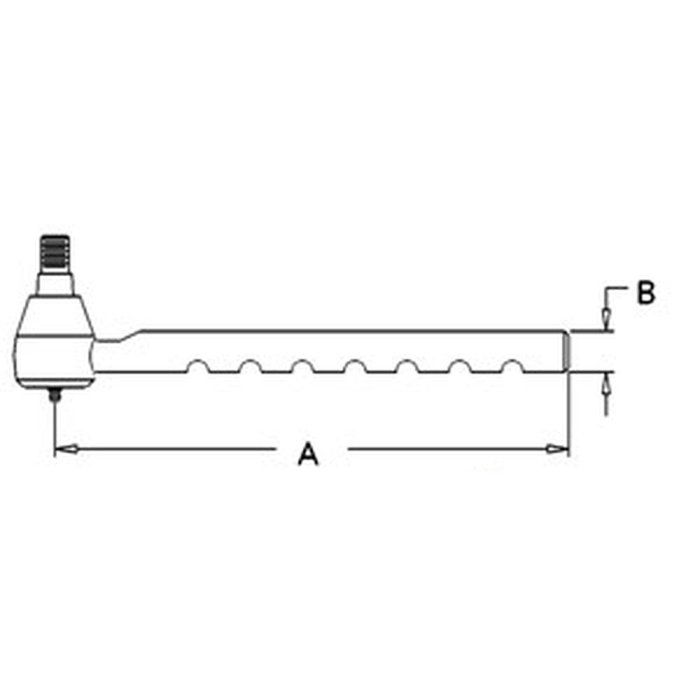 Tie Rod Fits Allis Chalmers Replaces 30-3213951