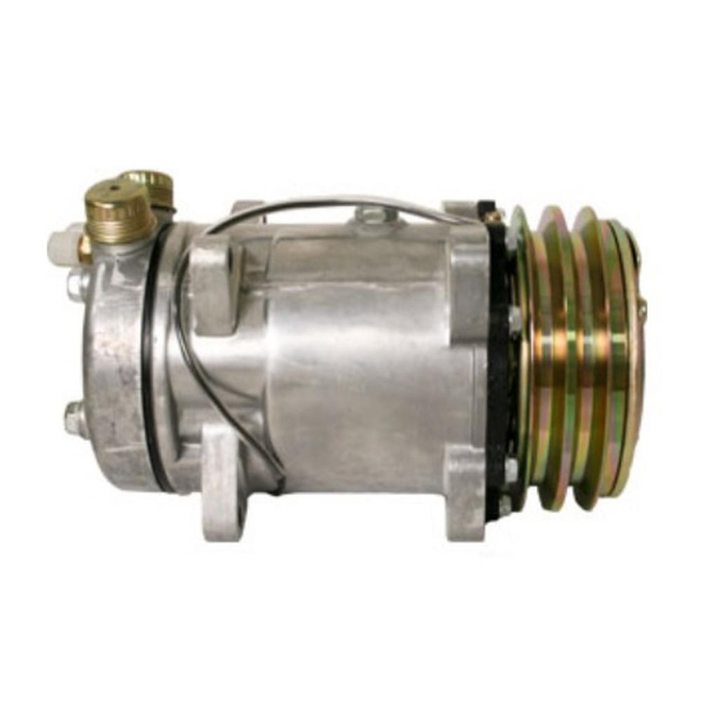 72162168 Tractor A/C Compressor with Clutch Steiger Fits Allis Chalmer White