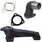 Exhaust Manifold w/ Gaskets & Elbows Fits Massey Ferguson Replaces 1862807M1