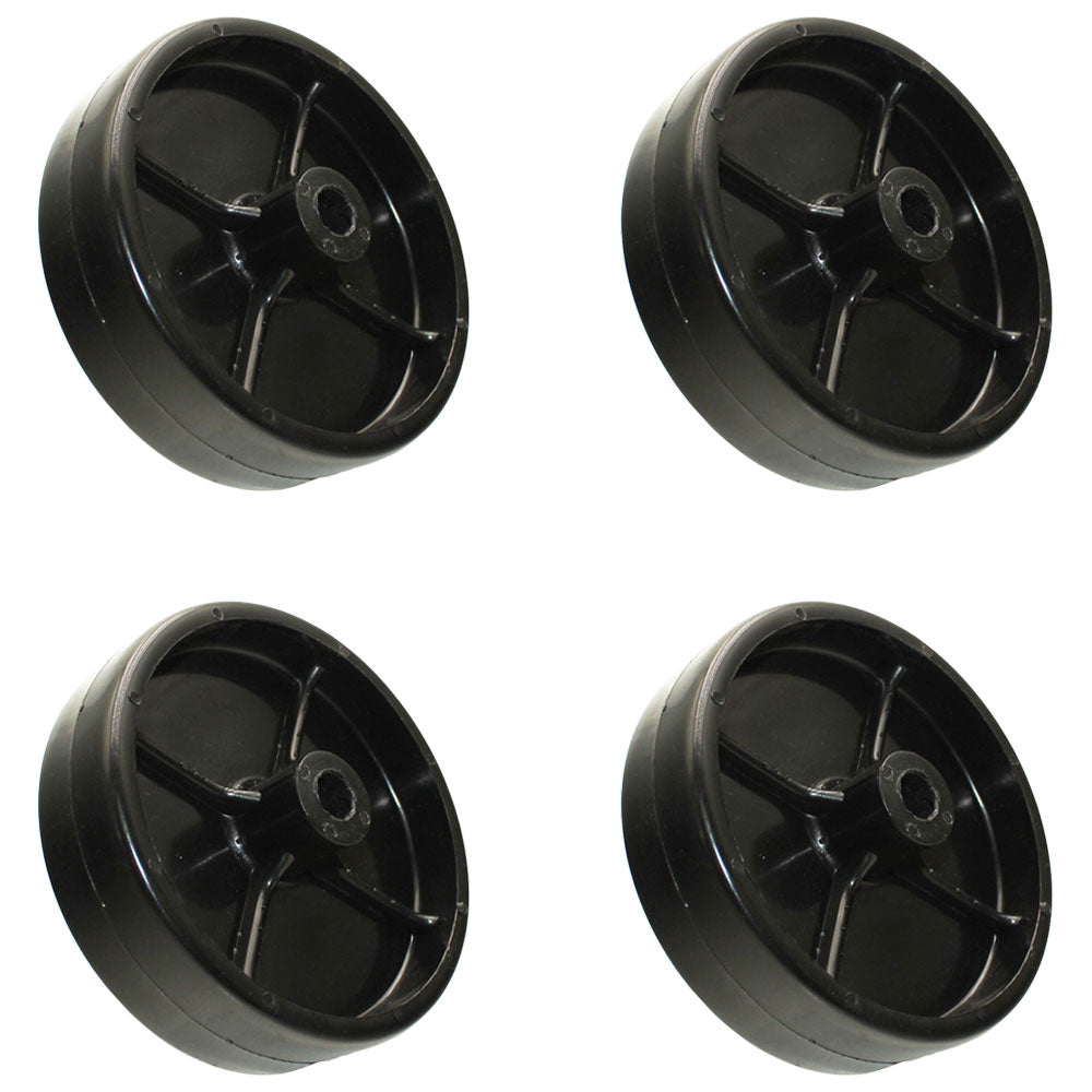 Qty 4: Deck Wheel Fits Craftsman Replaces SPM209370317