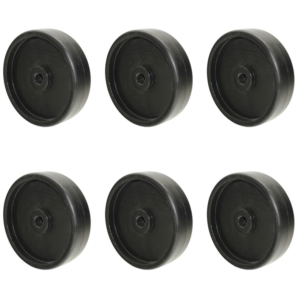 Qty 6: Deck Wheels  Fits Cub Cadet Replaces 41434