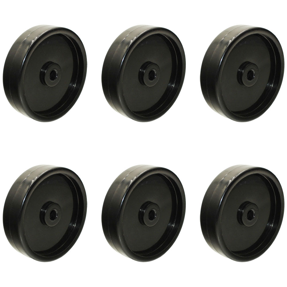 Qty 6: Deck Wheels  Fits Cub Cadet Replaces 41434