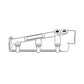 734864M1 Intake Manifold Fits MF 30B 40 135 150 203 2135 2200 4500 +