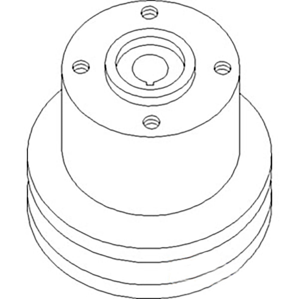 Water Pump Pulley Fits 165 175 180 255 265 6500 31145812 737636M1 737636M1-A