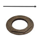Steering Shaft & Hex Bearing
 Fits MTD Replaces 16121