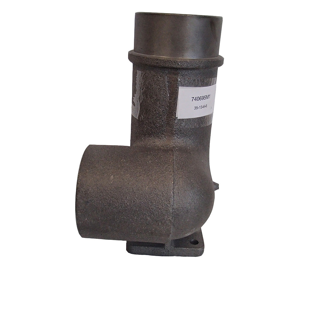 740695M1 Exhaust Elbow Fits MF 1105 1130 1135 Also Fit MM 2-105 2-110