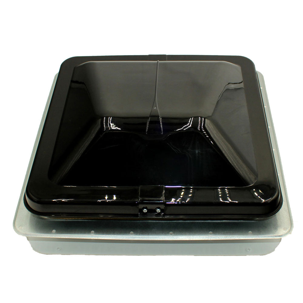 74111A-C1G1 Replacement 14" White Roof Vent w/ Smoke Colored Lid