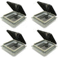 Title: Short 74111A-C1G1 Set of (4) Replacement 14" White Roof Vent w/ Smoke Col