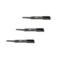 (3) 742P05094-L Mower Blade Fits Cub Cadet XT1-LT50 ZT1-50 Fits MTD 17ARFACW093