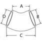 New Radiator Hose 735604M1 Replaces 744671M1 Hose