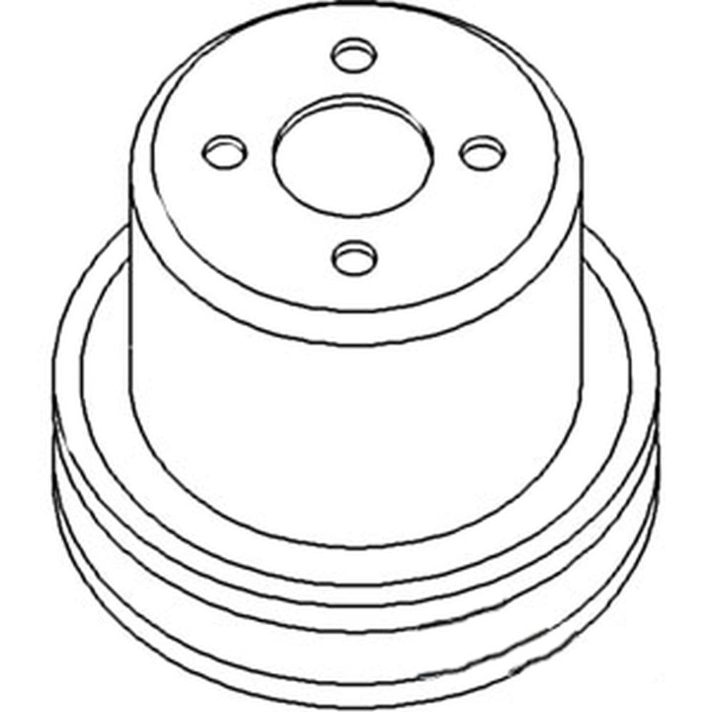 Water Pump Pulley Fits D17 D19 74513381 74513381-A