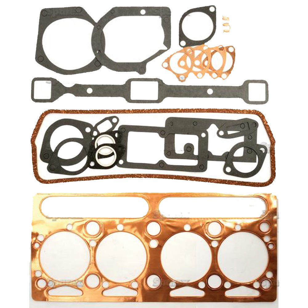 S.40591 Top Gasket Set - 4 Cyl. (AD4.203) Fits Massey Ferguson