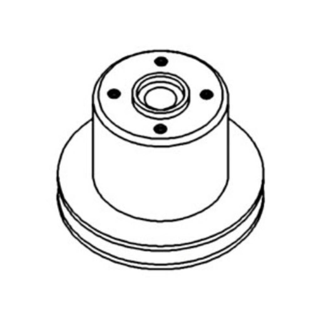 746727M1 New Tractor Water Pump Pulley Fits MF 365 390 4225 4253 4255 +