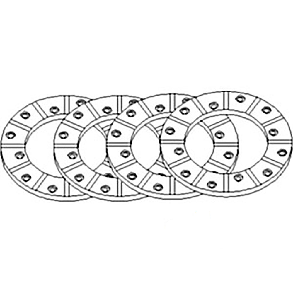 S.13974 Brake Disc Lining Kit W/Rivets Fits Volvo