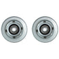 Qty. 2: V Idler Pulley
 Fits Columbia Replaces 756-04325