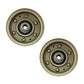 Qty 2: Flat Idler Pulley Fits Gravely Replaces 756-0981A_x2