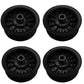 Qty 4: Flat Idler Pulley Fits Lesco Replaces 050062