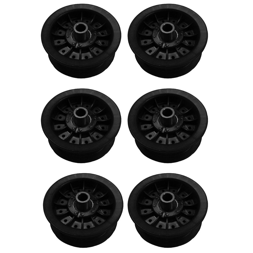 Qty 6: Flat Idler Pulley Fits Massey Ferguson Replaces 1024515M1