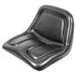 Black Vinyl High Back Seat Fits Case/International Harvester Replaces 1286674C91