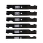 Qty 6: Standard Notched Mower Blades Fits Cub Cadet Replaces 42P3009