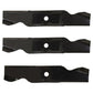 3 Blade Set fits (2) 759-3822 (1) 759-3821 Lawn Mower 46" Deck for MTD Fits Cub