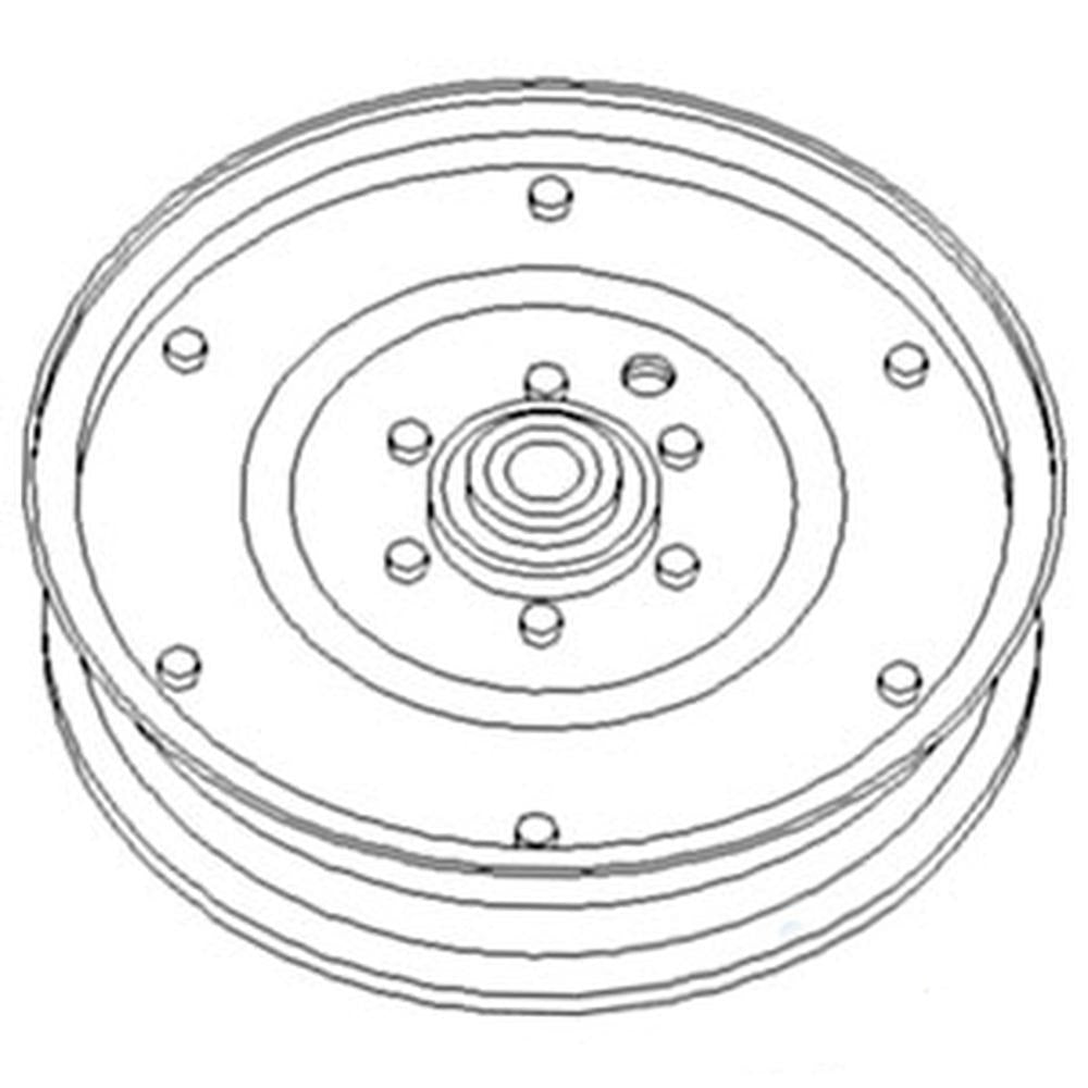 674966R91 Idler Pulley Fits Case-IH Tractors 1420 1440 1460 1480 1482 1620 1640