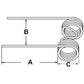 Fits New Holland Reel Tine Part # 76517