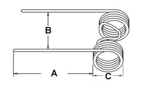 Qty 5: Hay Rake Tooth Fits Ford/New Holland Replaces 127-1218