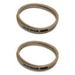 Qty 2: V-Belt - 5/8" x 106"
 Fits Dixie Chopper Replaces 2006B103R