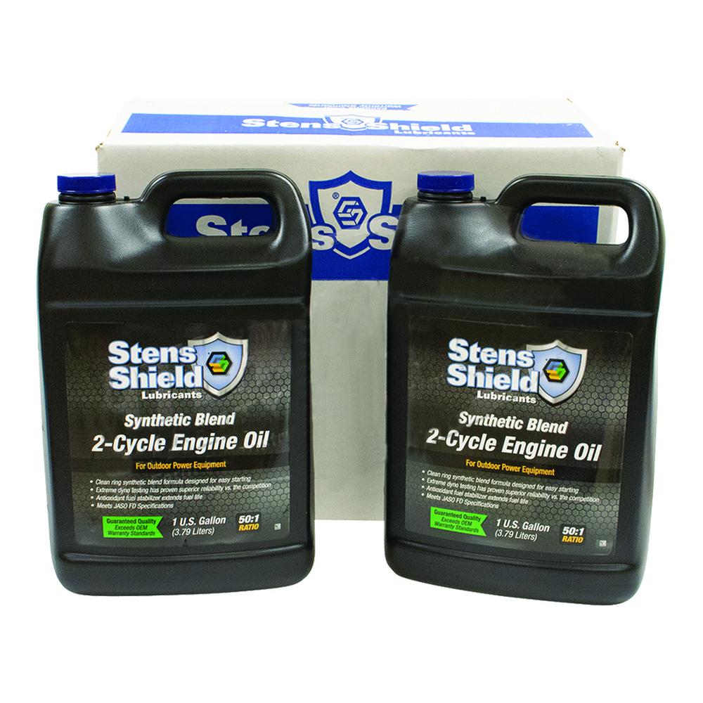 770-102 - (Set of 4) 2-Cycle Engine Oil - 1 Gallon Bottle 50:1 Synthetic Blend