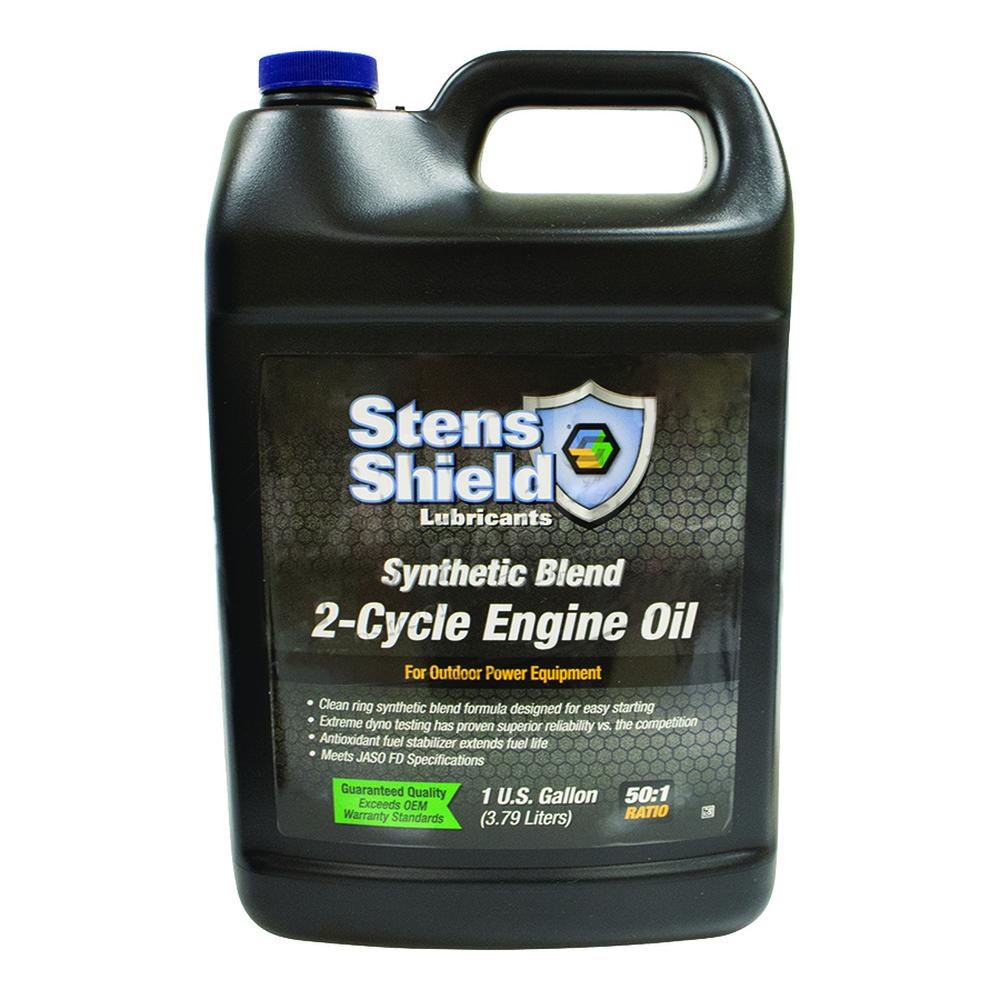 770-102 - (Set of 4) 2-Cycle Engine Oil - 1 Gallon Bottle 50:1 Synthetic Blend
