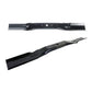Set of RH & LH Cut Mower Blades for 48" Cuts Fits Walker Models 7705-1