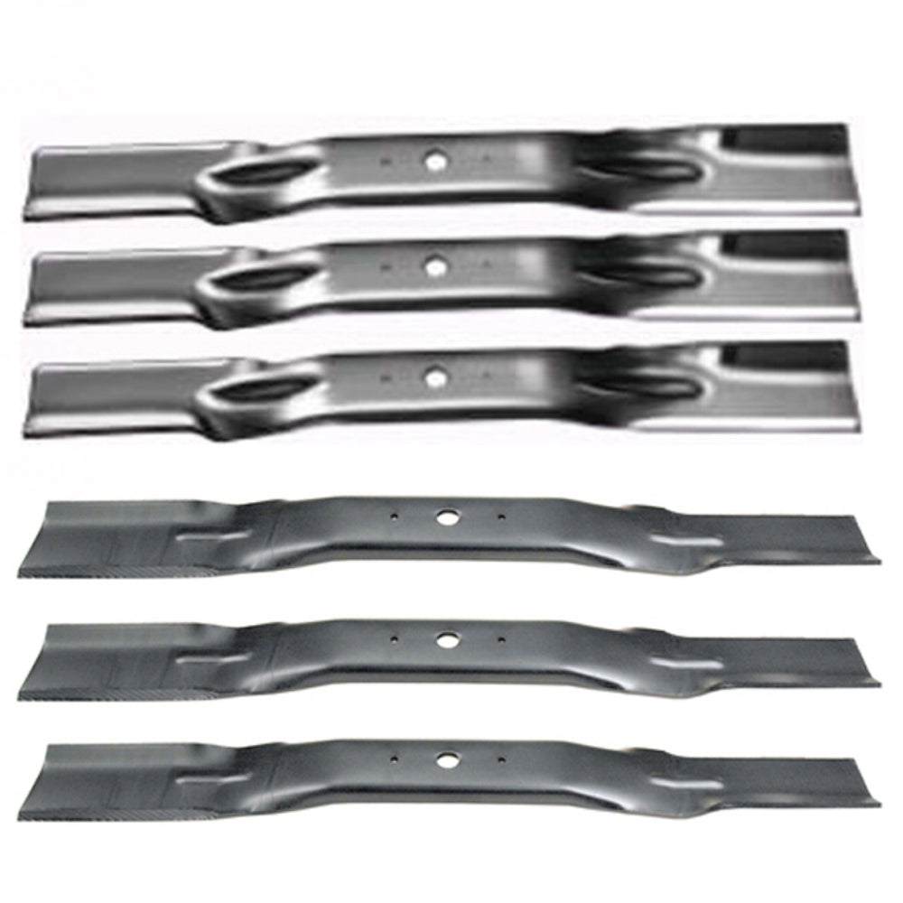 Qty 3: RH & LH Cut Mower Blade Set Fits Windsor Replaces 50-3500