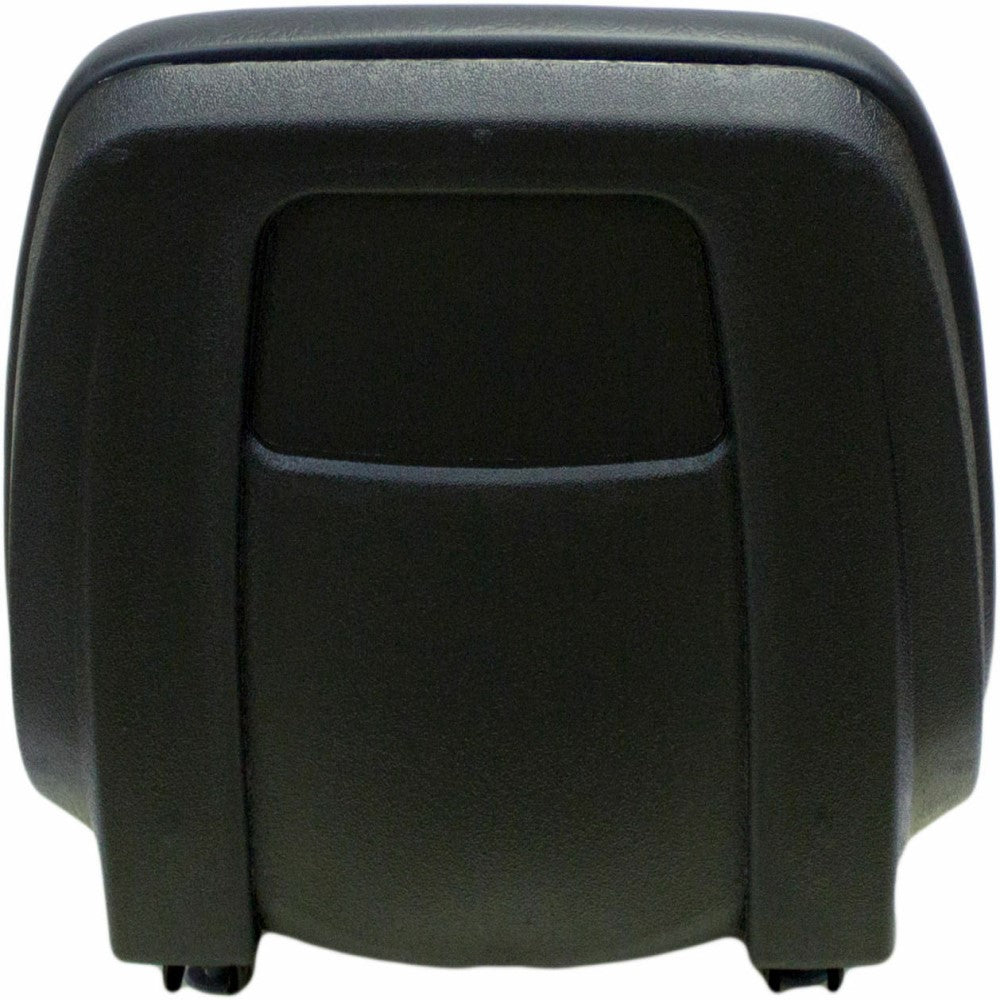 Black Vinyl Seat w/ Slide Rails Fits Ford New Holland 555 555A 555B 555C 55