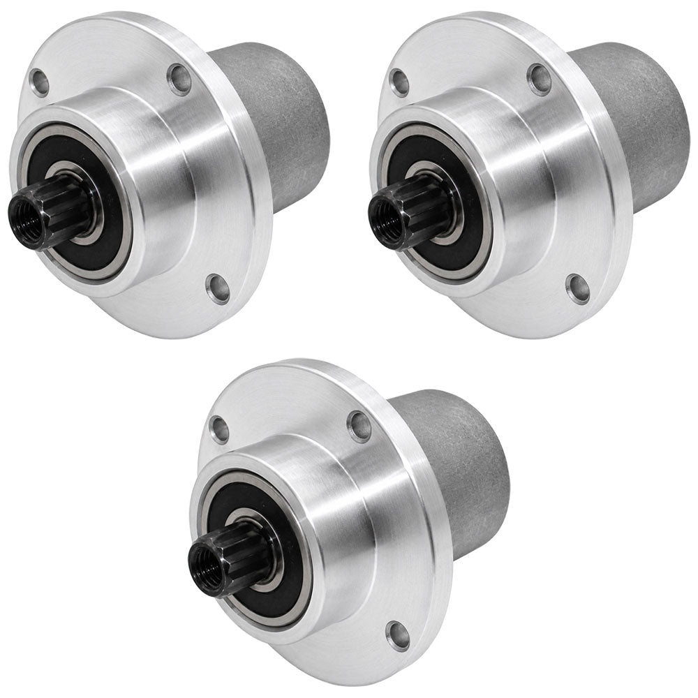 3 PK Spindle Assembly For Hustler 44" 52" Deck 783506