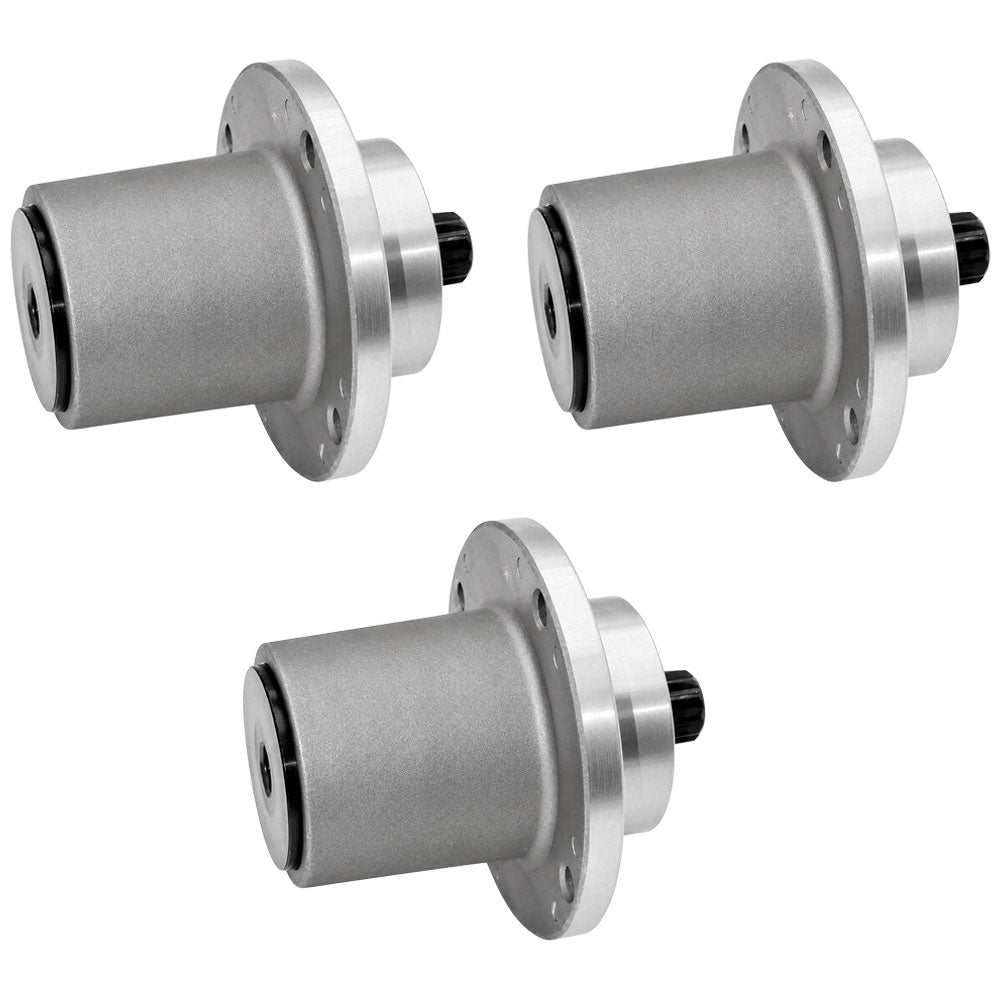 3 PK Spindle Assembly For Hustler 44" 52" Deck 783506