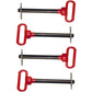 Qty 4: Red Handled Hitch Pins Fits Universal Products Replaces P8754