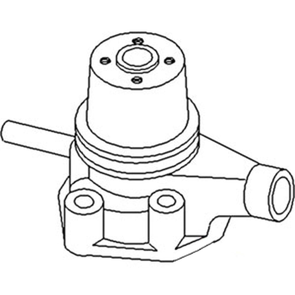 79004256 Water Pump Fits Allis Chalmers Tractor D10 D12 D15